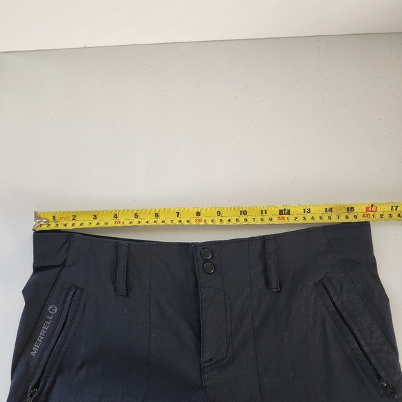 Merrell Selectwick Womens Black Hiking Pants Mid Rise Stretch Straight Size 8 - Picture 7 of 9